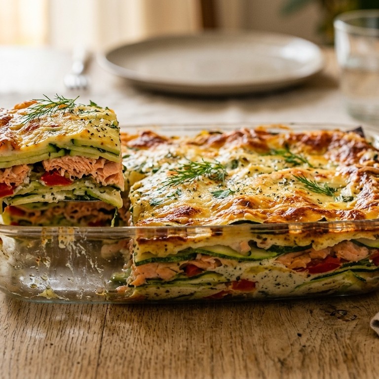 Lasagne met courgettes