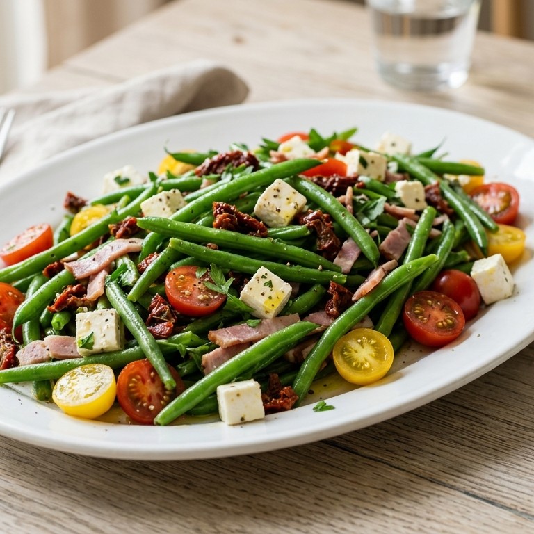 Lauwe bonensalade