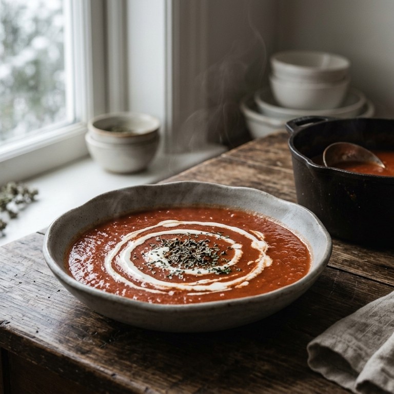 Lekkere en goedkope tomatensoep