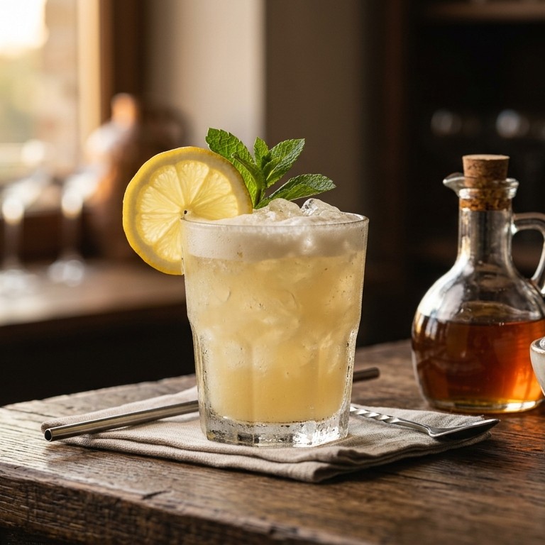 Lemon shake met Bacardi Grand reserva
