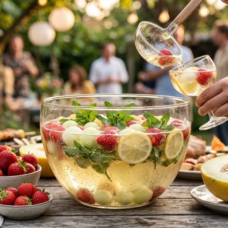 Lentebowl bij bbq