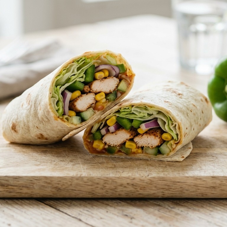 Light kip-currywrap