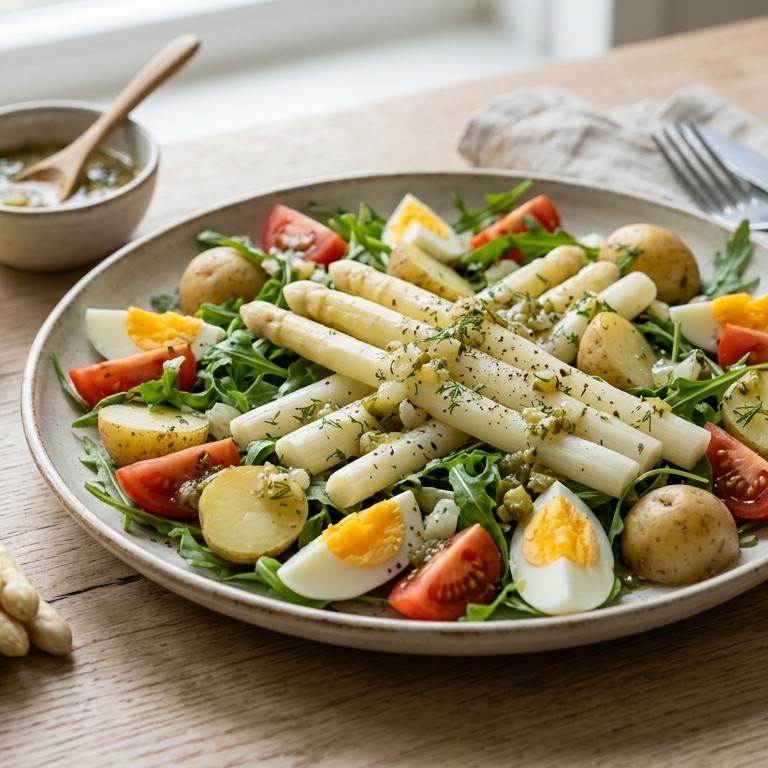 Limburgse aspergesalade