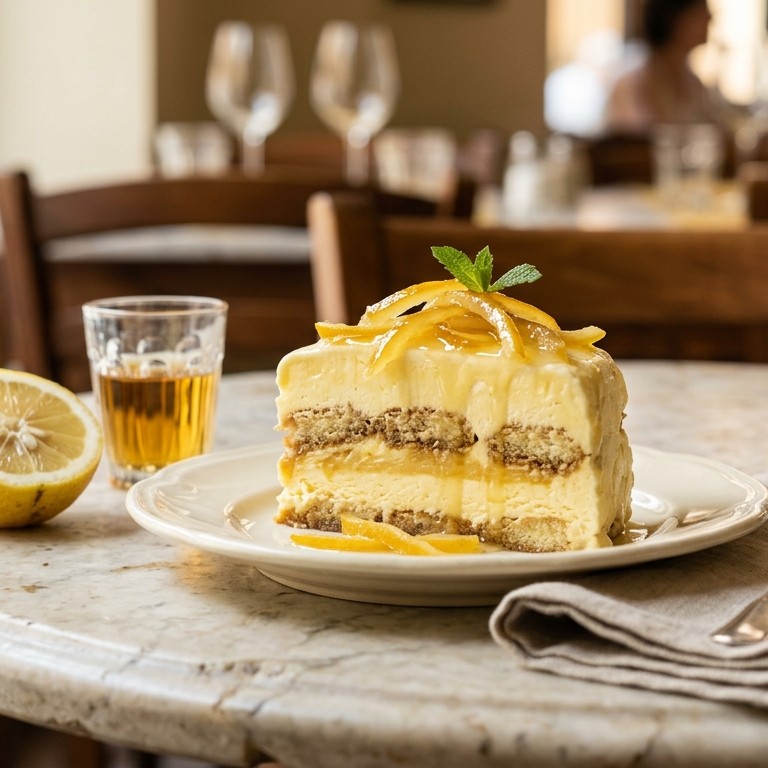Limoncello semifreddo
