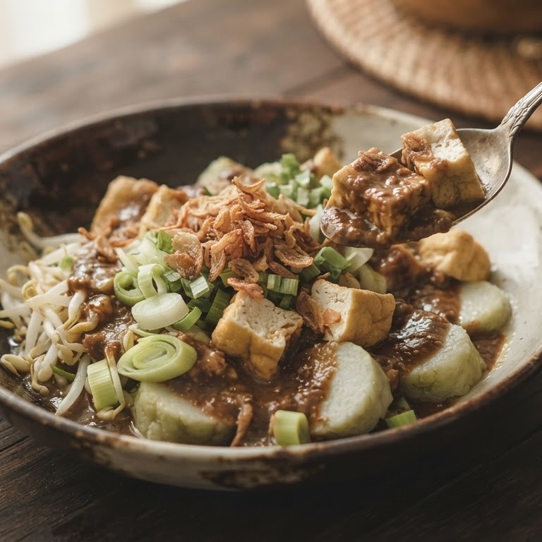 Lontong Tahu Campur