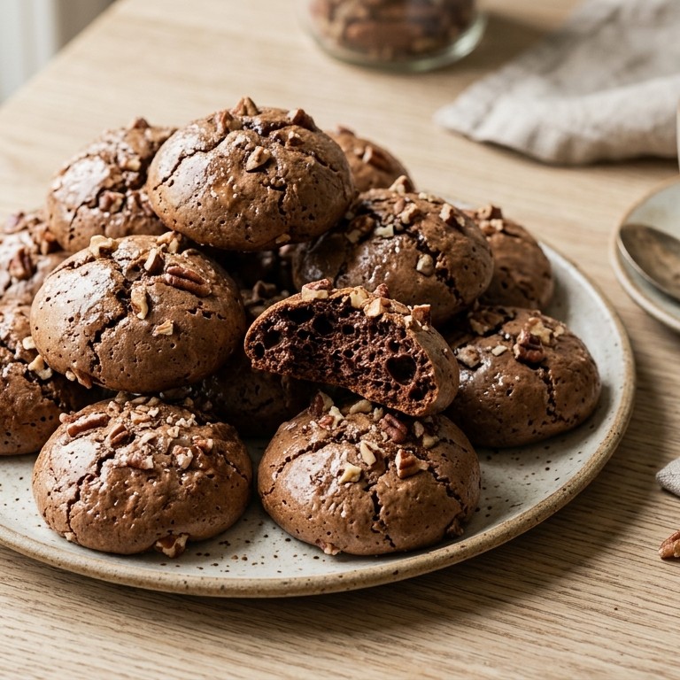 Luchtige chocoladekoeljes