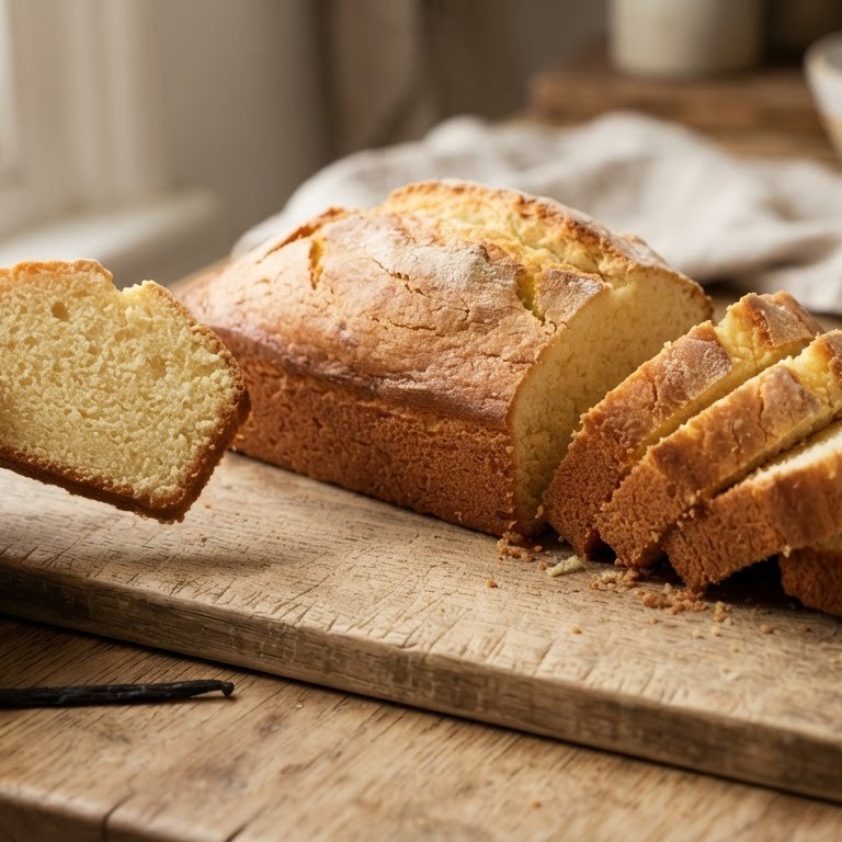 Luchtige naturel cake