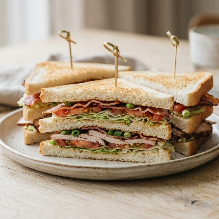 Luxe kalkoen-bacon sandwiches