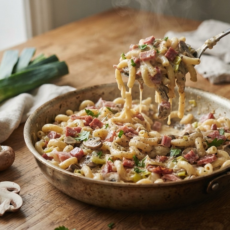 Macaroni carbonara