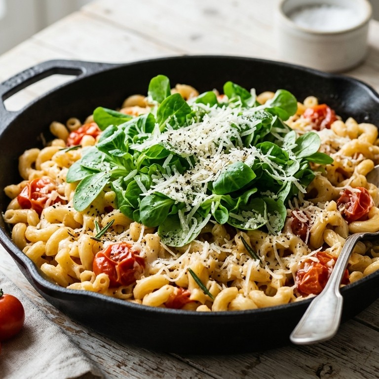 Macaroni met cherrytomaatjes