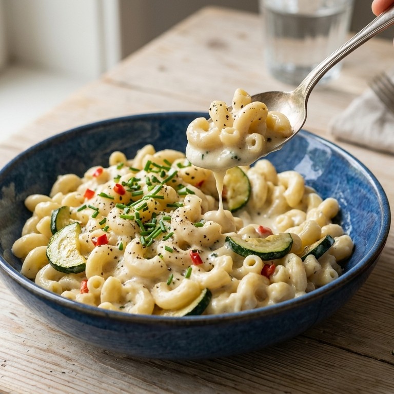 Macaroni met kaassaus