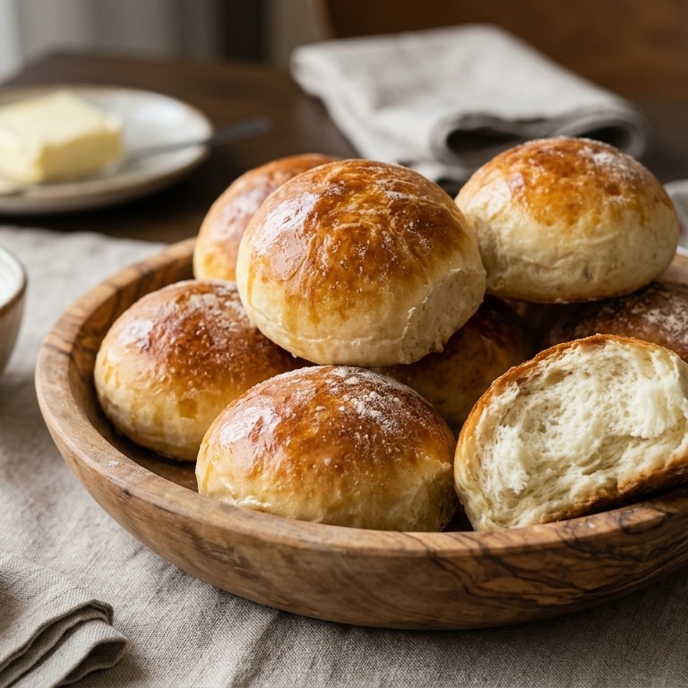 Makkelijk zelfgebakken broodje
