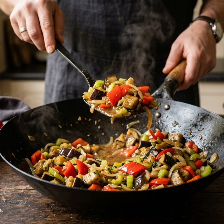 Makkelijke groenteschotel uit de wok
