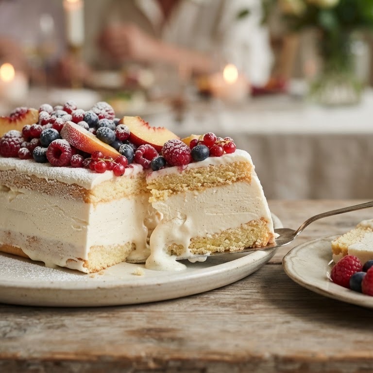 Makkelijke ijstaart - echt heel makkelijk