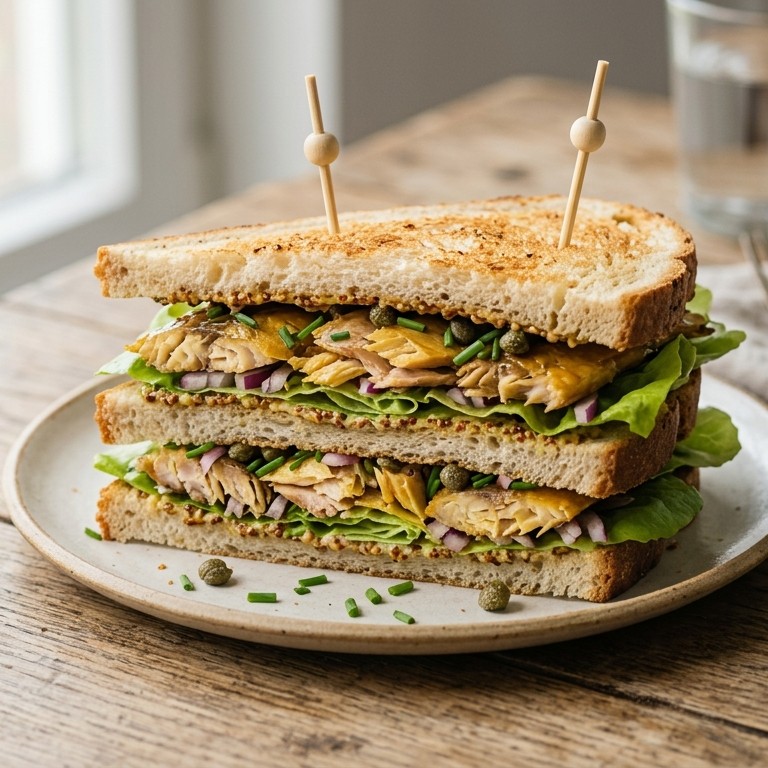 Makreel clubsandwich