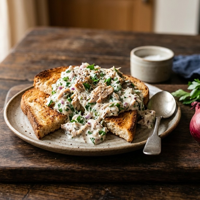 Makreelragout met toast