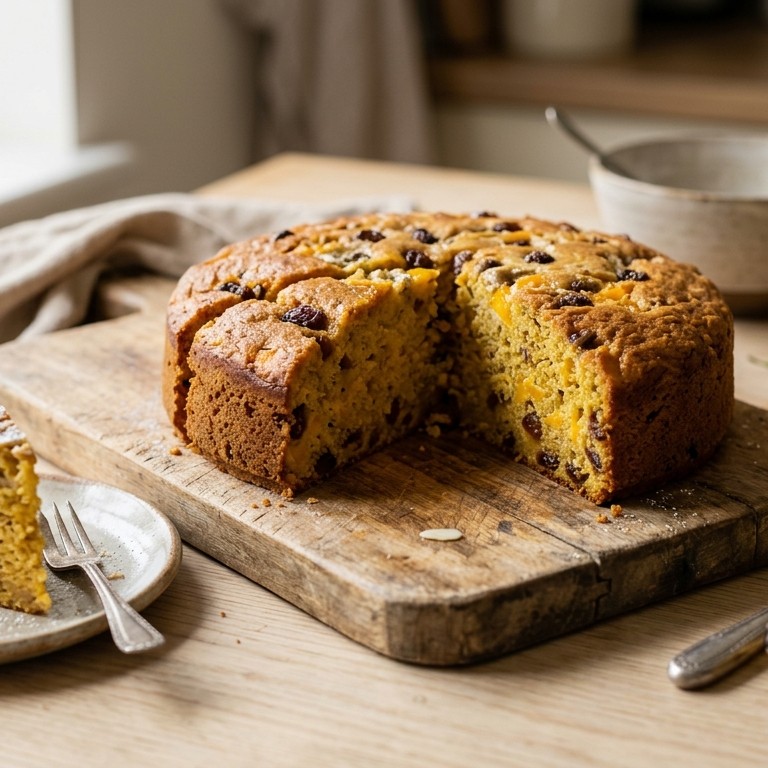 Mango/bananencake