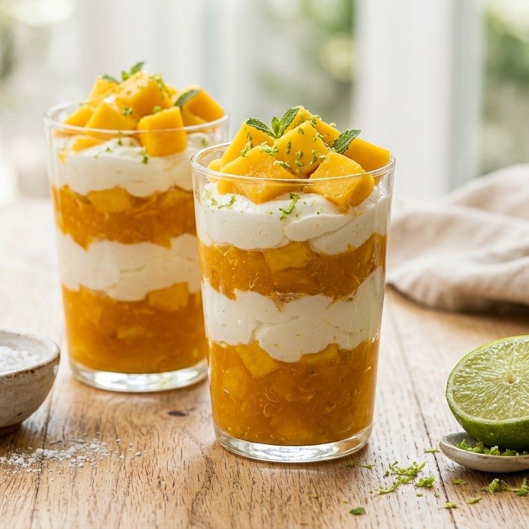 Mango-yoghurtdessert
