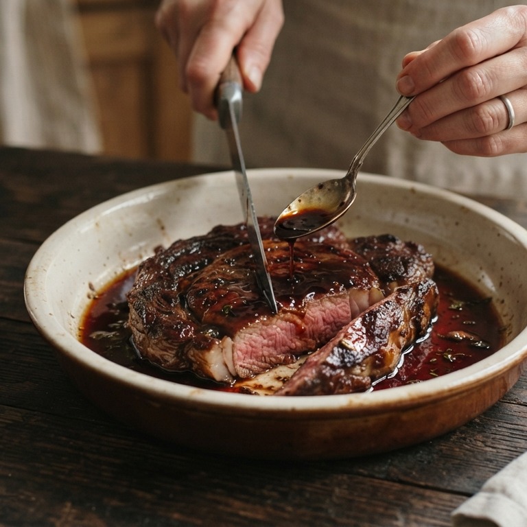 Marinade voor biefstuk