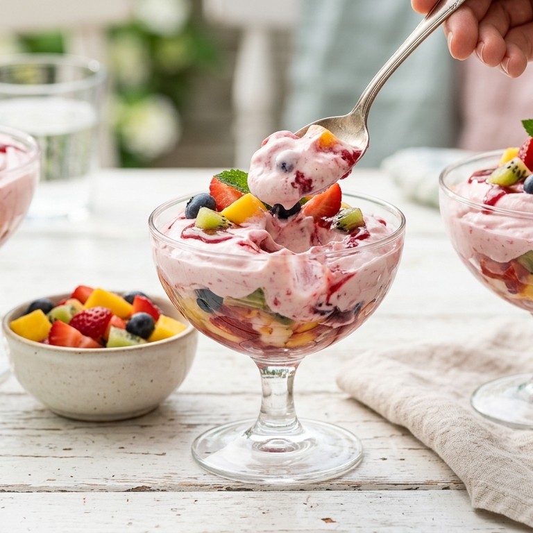 Mascarponetoetje met vruchtjes