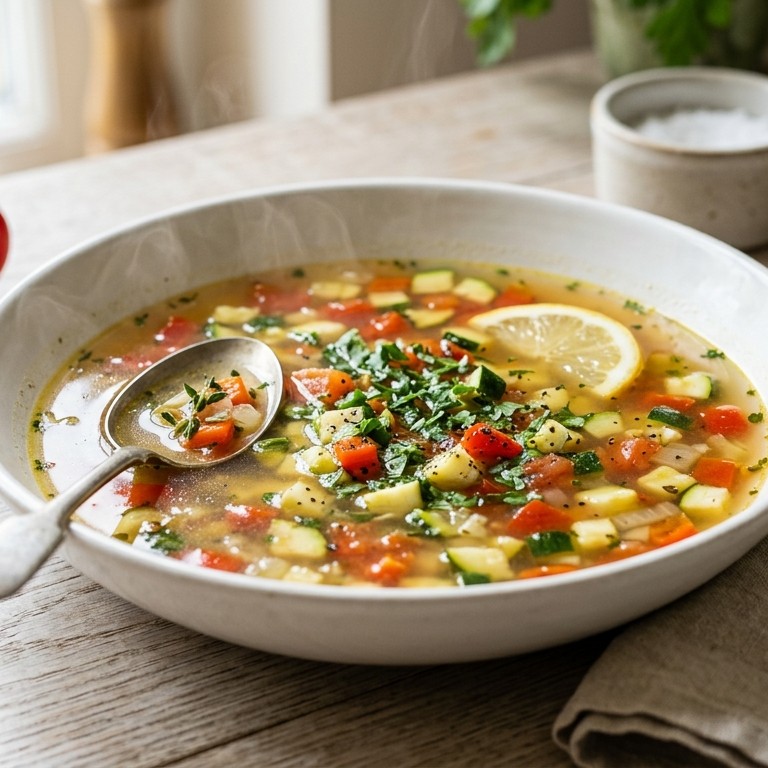 Mediterrane groentebouillon