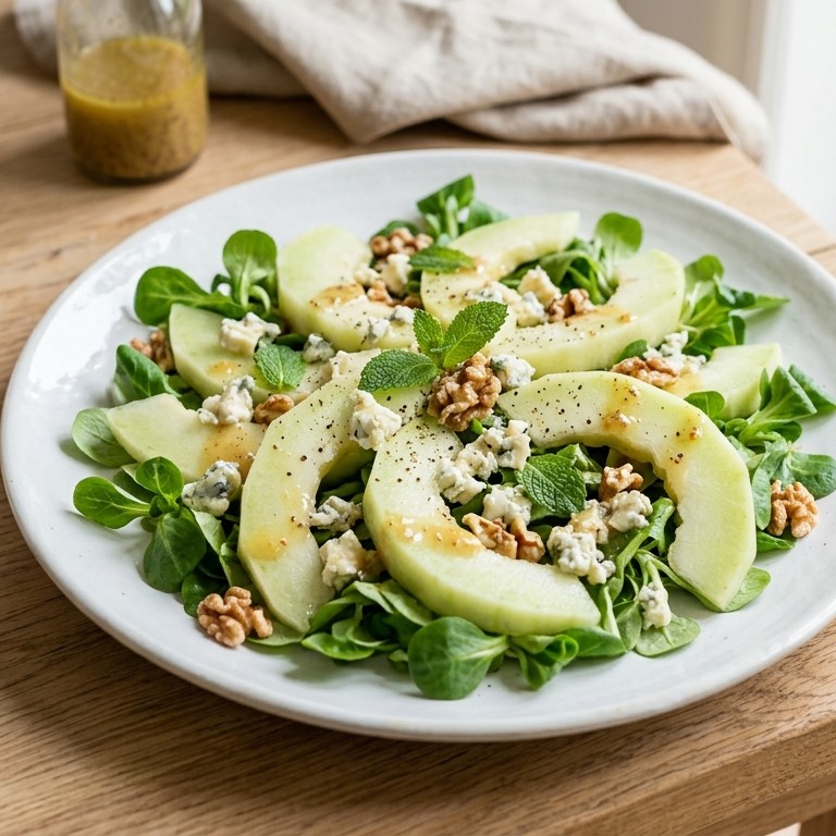 Meloensalade met gorgonzola