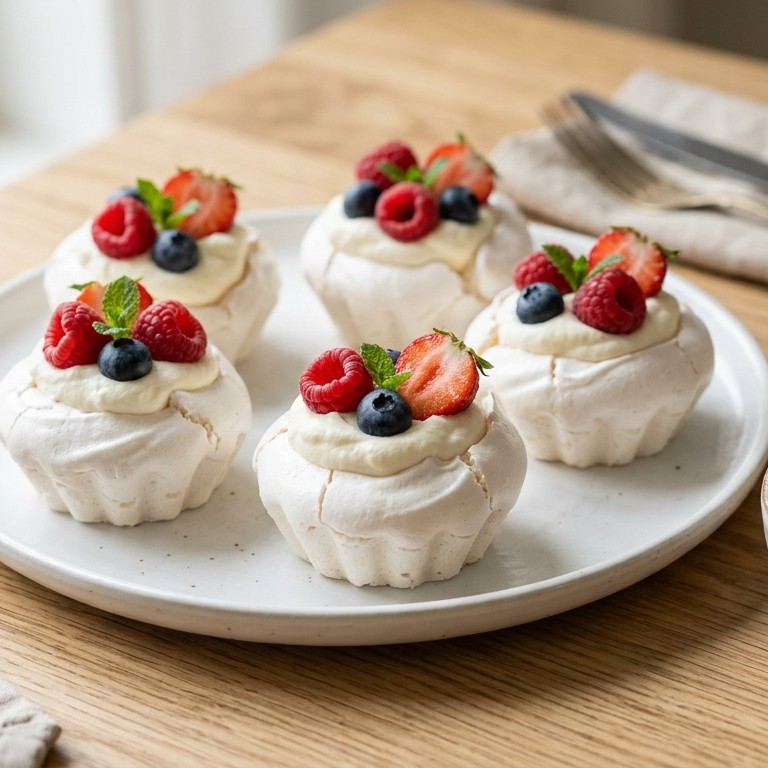 Meringues in vormpjes