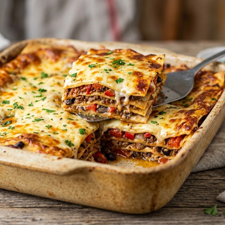 Mexicaanse lasagne