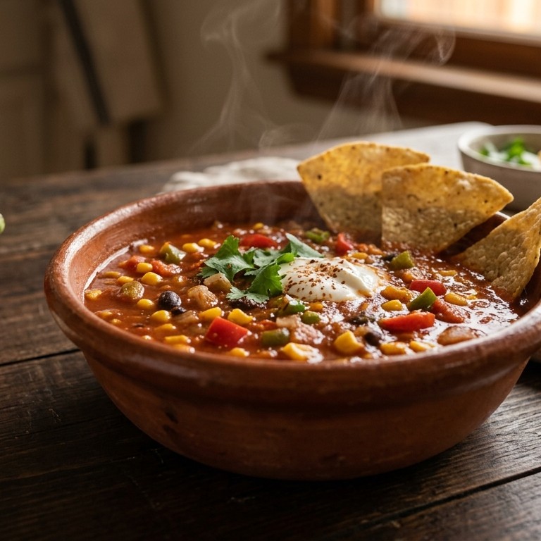 Mexicaanse tomatensoep