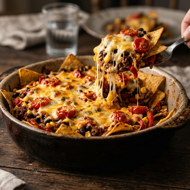 Mexicaanse tortillaschotel