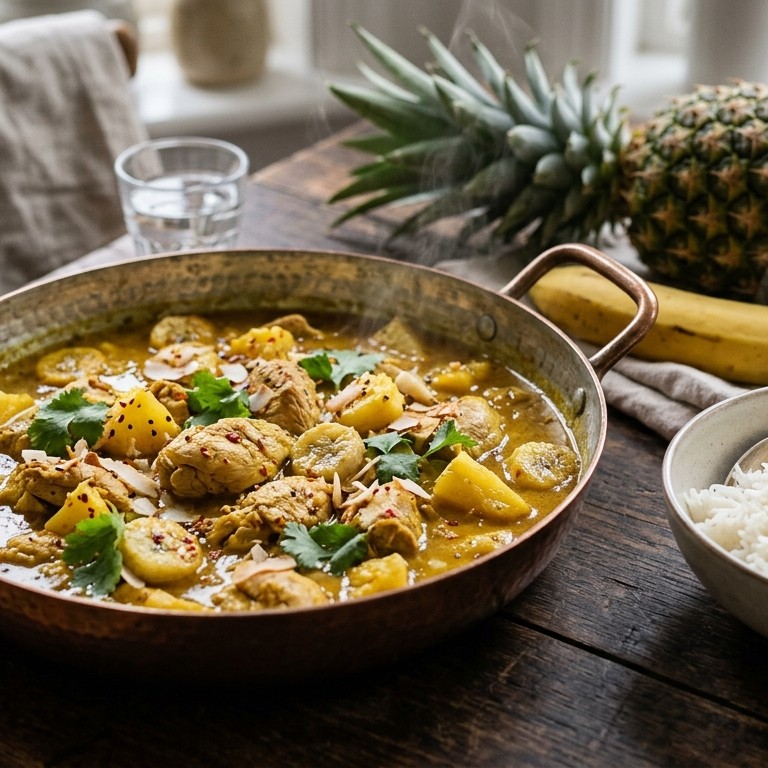 Mild Madras Curry Turkey