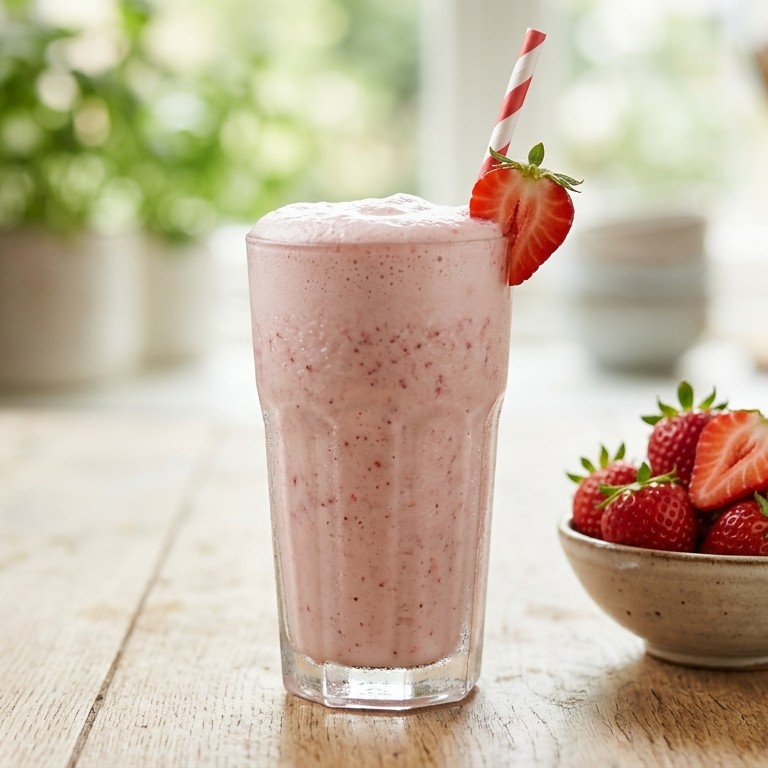 Milkshake aardbei