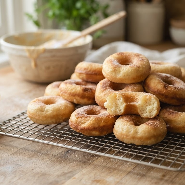 Mini-donuts voor de donutmaker
