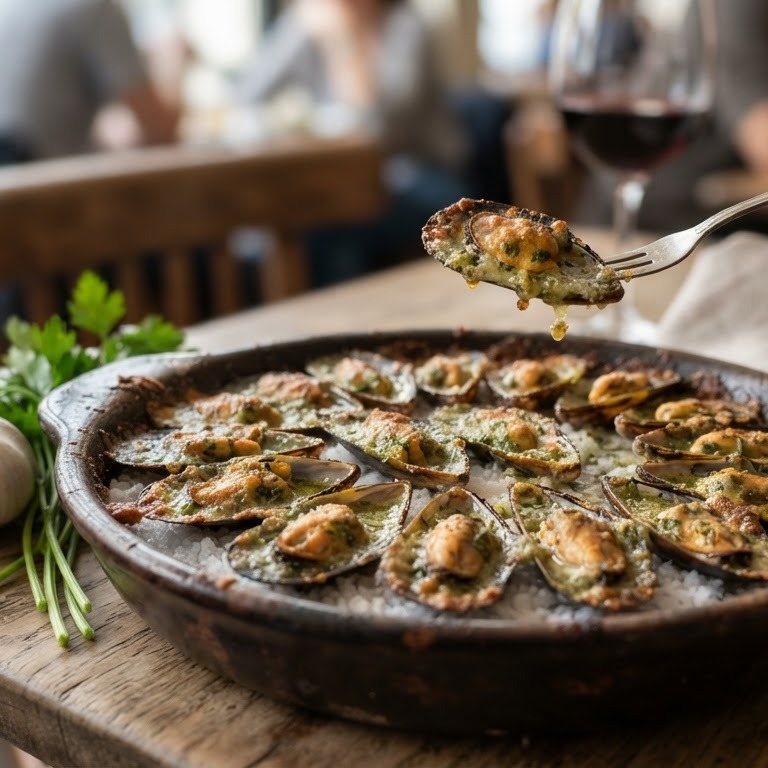Mosselen a la escargots