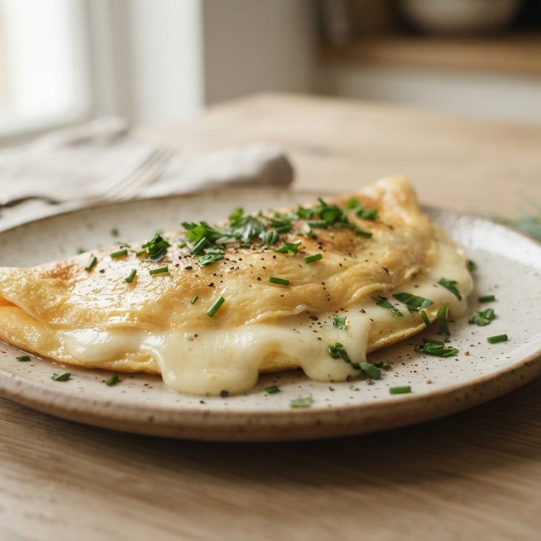 Mozarella-omelet