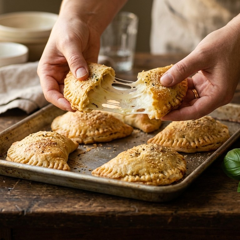 Mozzarella Parmezaankussentjes