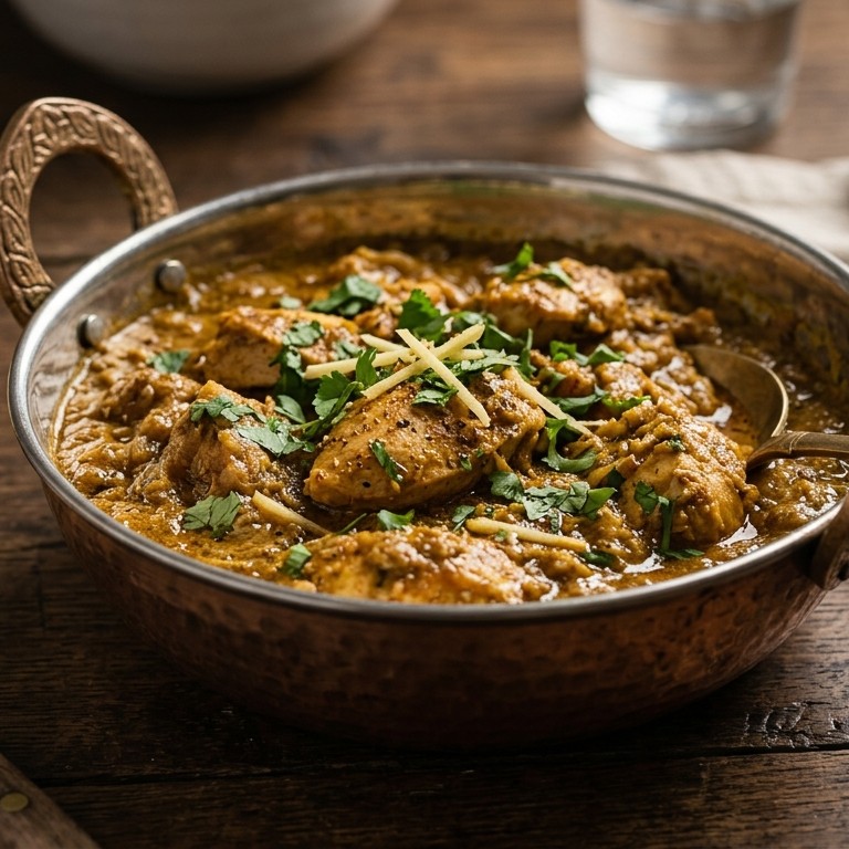 Murgh masala (Dubbelgekruide kip)