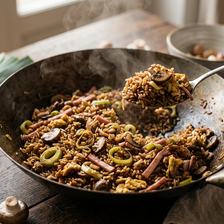 Nasi-prei a la Mork