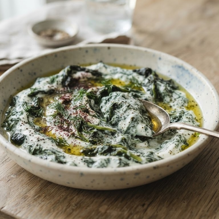 Nieuw-Zeelandse Spinazie met Yoghurt