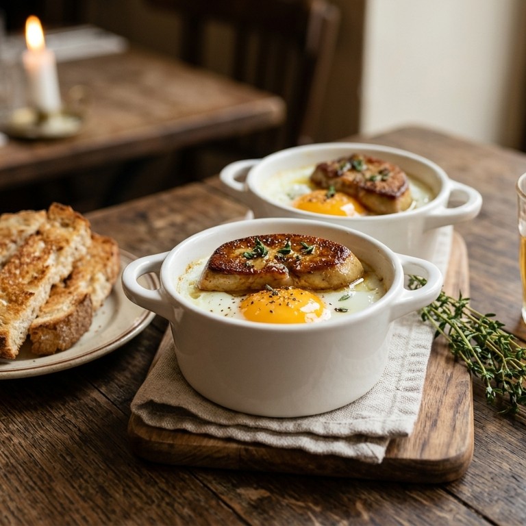Oeufs à la Périgourdine