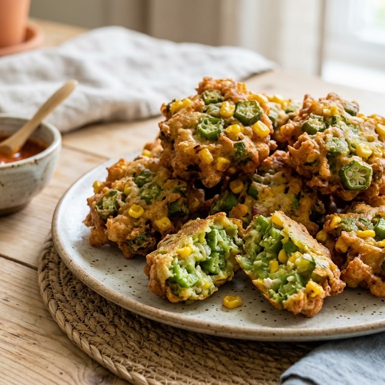 Okra Fritters
