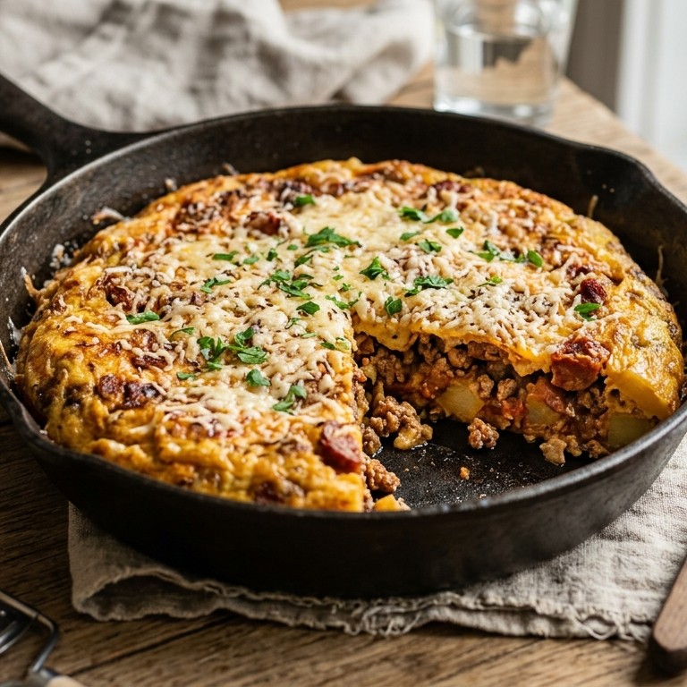 Omelet met een speciale smaak