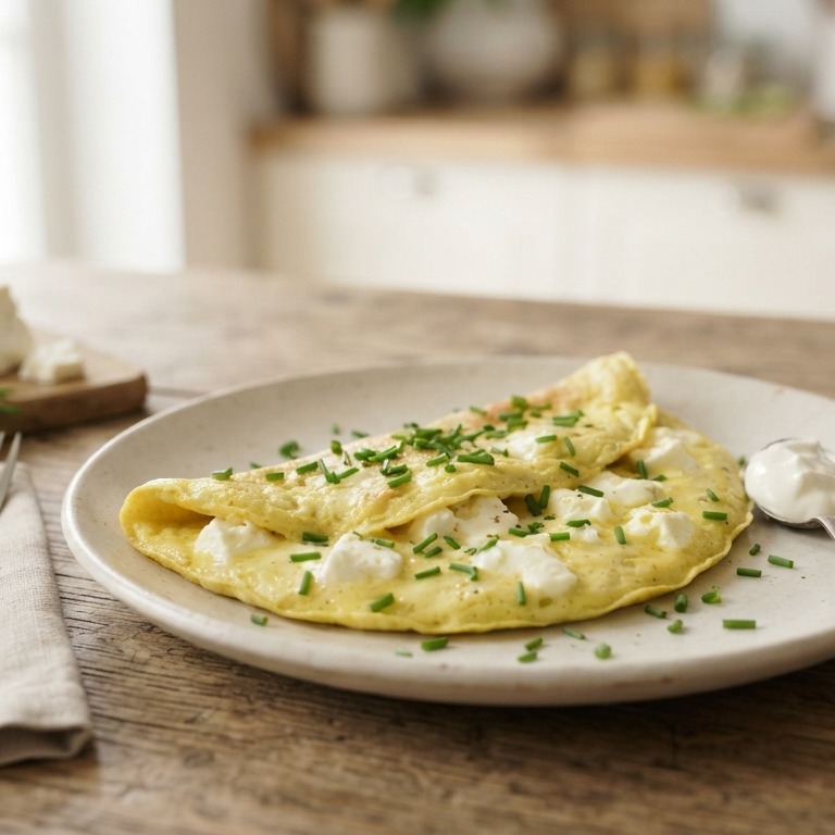 Omelet met feta