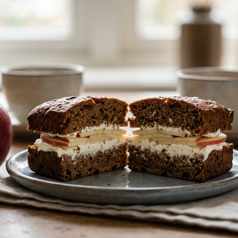 Ontbijtkoek-sandwich