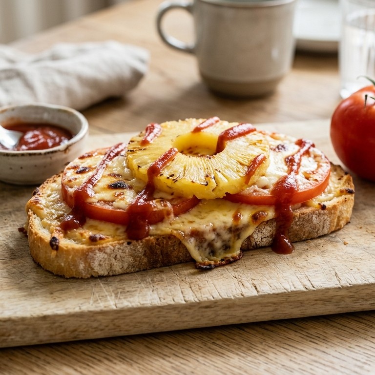Open hawai tosti