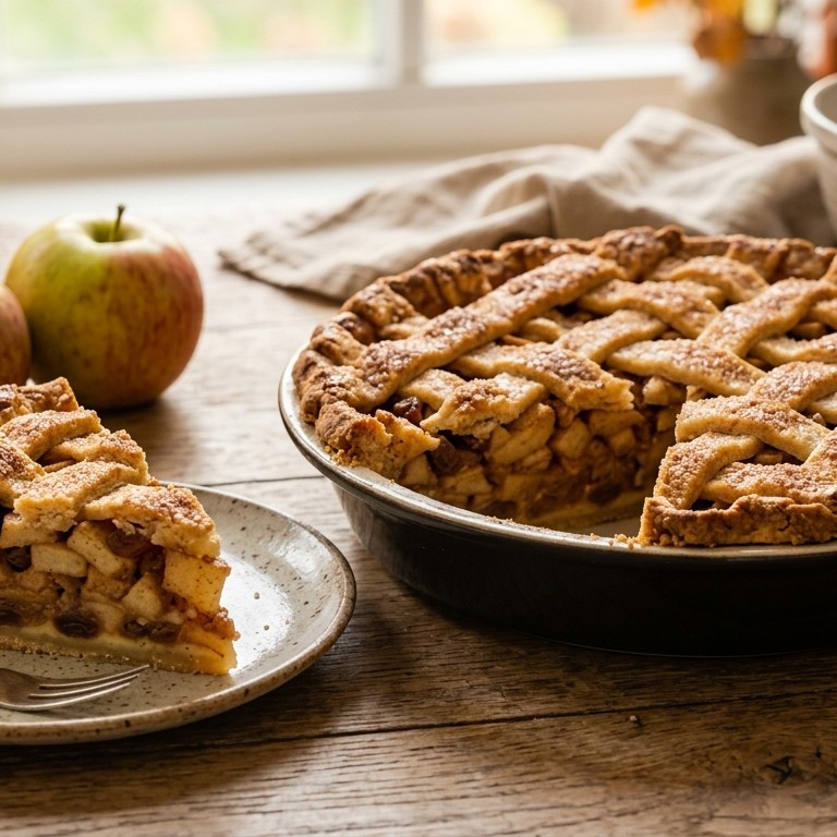 Oud Hollandse appeltaart