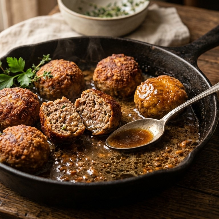 Oud-hollandse gehaktballen