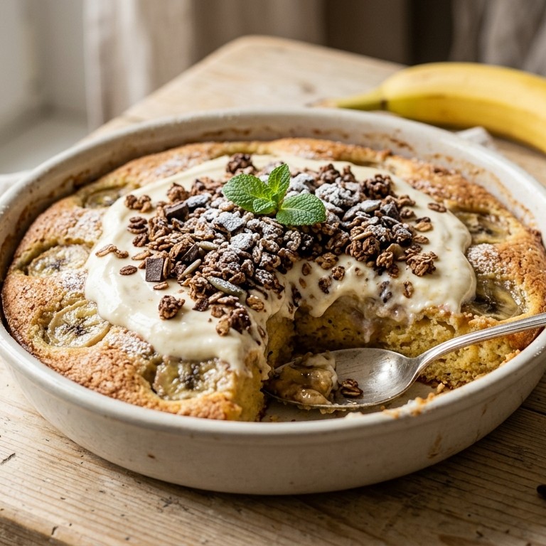 Ovenschotel met banaan