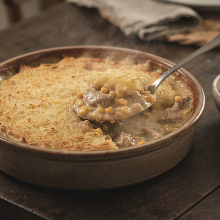 Ovenschotel met kalfsragout