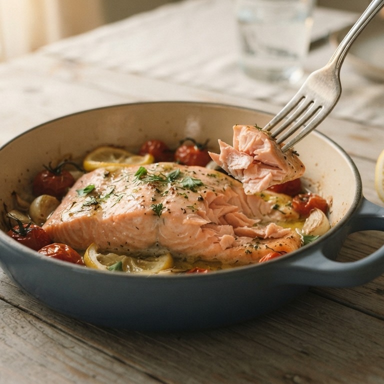 Overheerlijke zalm uit de oven